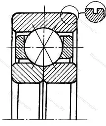 Модификация подшипника А-1176724Р1 размер 120x200x38