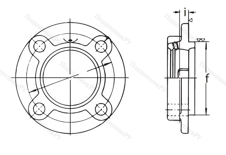 Подшипниковый корпус FC 218 ASAHI