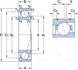 Подшипник 71918 ACE/P 4AL