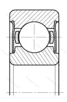 Модификация подшипника 3080085 размер 5x11x5