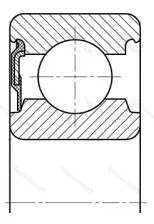 Модификация подшипника 6-160202Е2 размер 15x35x11