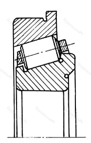 Модификация подшипника 677/730 размер 730x840x35