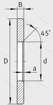 Игольчатый подшипник упорное кольцо LS 3047 от производителя  INA