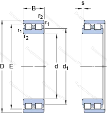 Подшипник NN 3016 TN/SP