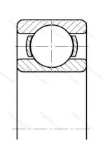 Модификация подшипника 6-812 размер 60x80x13