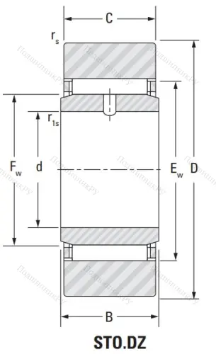 Подшипник STO 17 DZ от производителя  KOYO