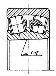 Модификация подшипника 10-113616 размер 80x170x58 от производителя  ГПЗ-6