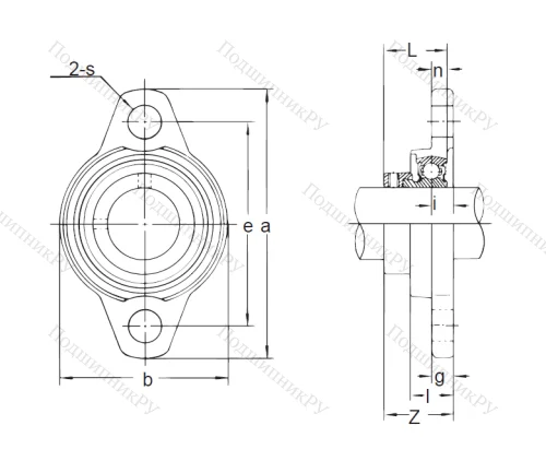 Подшипниковый узел UFL 002 ASAHI в Новороссийске