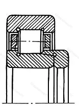 Подшипник NJ 315EC+HJ 315EC размер 75x160x48/37 от производителя  SKF