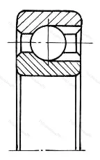 Модификация подшипника 3980900 размер 9,5x19x7