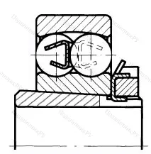 Модификация подшипника 2В0-11314К размер 70x170x39/59