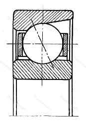 Модификация подшипника 146792Л размер 460x600x50