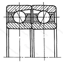 Подшипник  366206 размер 30x62x32