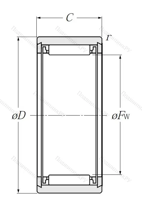 Игольчатый подшипник