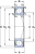Подшипник S 71917 CE/P 4A