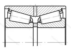Модификация подшипника 597840Л размер 200x250x70
