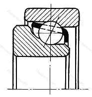 Подшипник  916704 размер 20x62x17