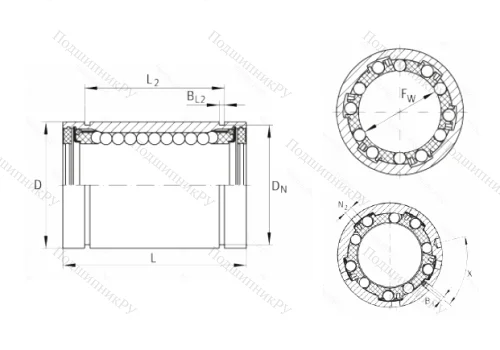 Подшипник KB 12 PP в Новороссийске