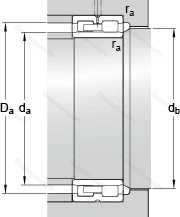 Подшипник NNU 4976 B/SPW 33