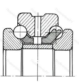 Модификация подшипника 4-178815Л2 размер 75x115x48