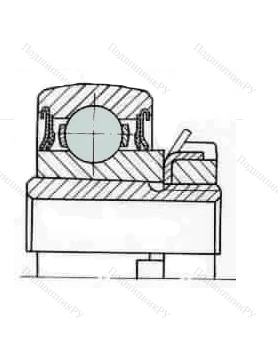 Шариковый однорядный подшипник 1680204 в Новороссийске