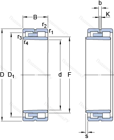 Подшипник NNU 4934 BK/SPW 33