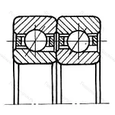 Подшипник 7322BM/DT размер 110x240x100 от производителя  SKF