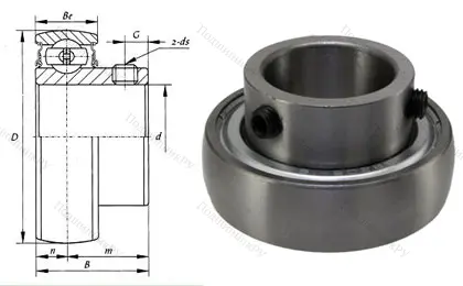 Корпусный подшипник SB 207 в Новороссийске