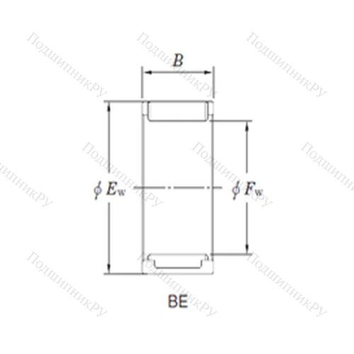Подшипник игольчатый радиальный BE 253217ASY 1B 2 от производителя  KOYO