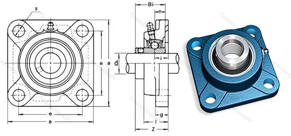 Подшипниковый узел UCF 311
