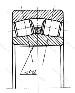 Модификация подшипника 153516НК размер 80x140x33 от производителя  МПЗ