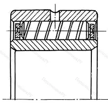 Модификация подшипника 8-5756 размер 280x420x127