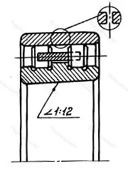Модификация подшипника 6-3182120 размер 100x150x37 ГПЗ-10 от производителя  ГПЗ-10