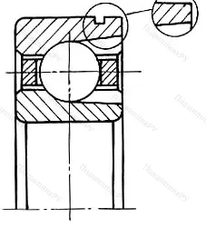Подшипник  170320 размер 100x215x47