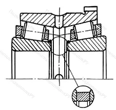 Модификация подшипника 697814Л размер 70x120/125,5x71,24