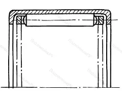 Подшипник  134902 размер 15x21x12