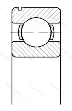 Подшипник 6015 N размер 75x115x20 от производителя  SKF
