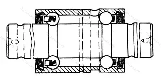 Подшипник  330802 размер 15x30x39/92