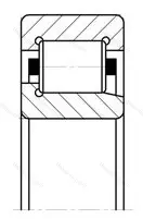 Подшипник NJ 314ECJ/P 6 размер 70x150x35 от производителя  SKF
