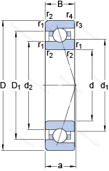 Подшипник 7013 ACE/HCP 4A