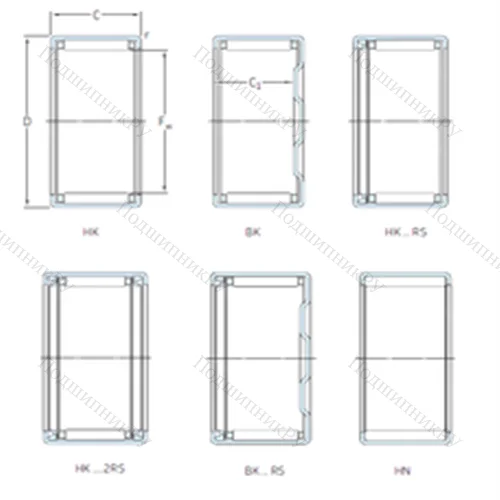 Подшипник игольчатый радиальный HK 1216.2RS