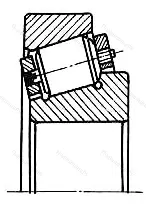 Модификация подшипника 2079/1320КМ размер 1320x1720x238