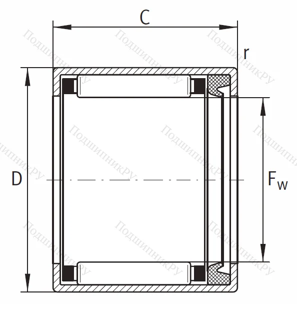 Игольчатый подшипник