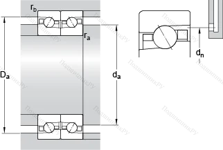 Подшипник BTM 160 AM/HCP 4CDB в Новороссийске