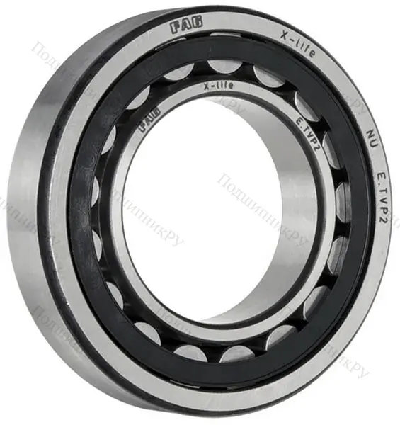 Роликовый цилиндрический подшипник NU 312 E XL TVP 2