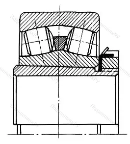 Модификация подшипника 40-353518 размер 90x180x46/71