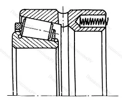 Модификация подшипника 17719ЛК размер 95x152,4x85,9