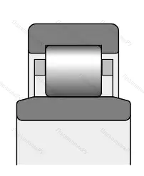 Модификация подшипника 6-1672924Р2 