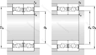 Подшипник S 7011 ACB/HCP 4A