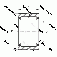 Подшипник RNA 4910-XL